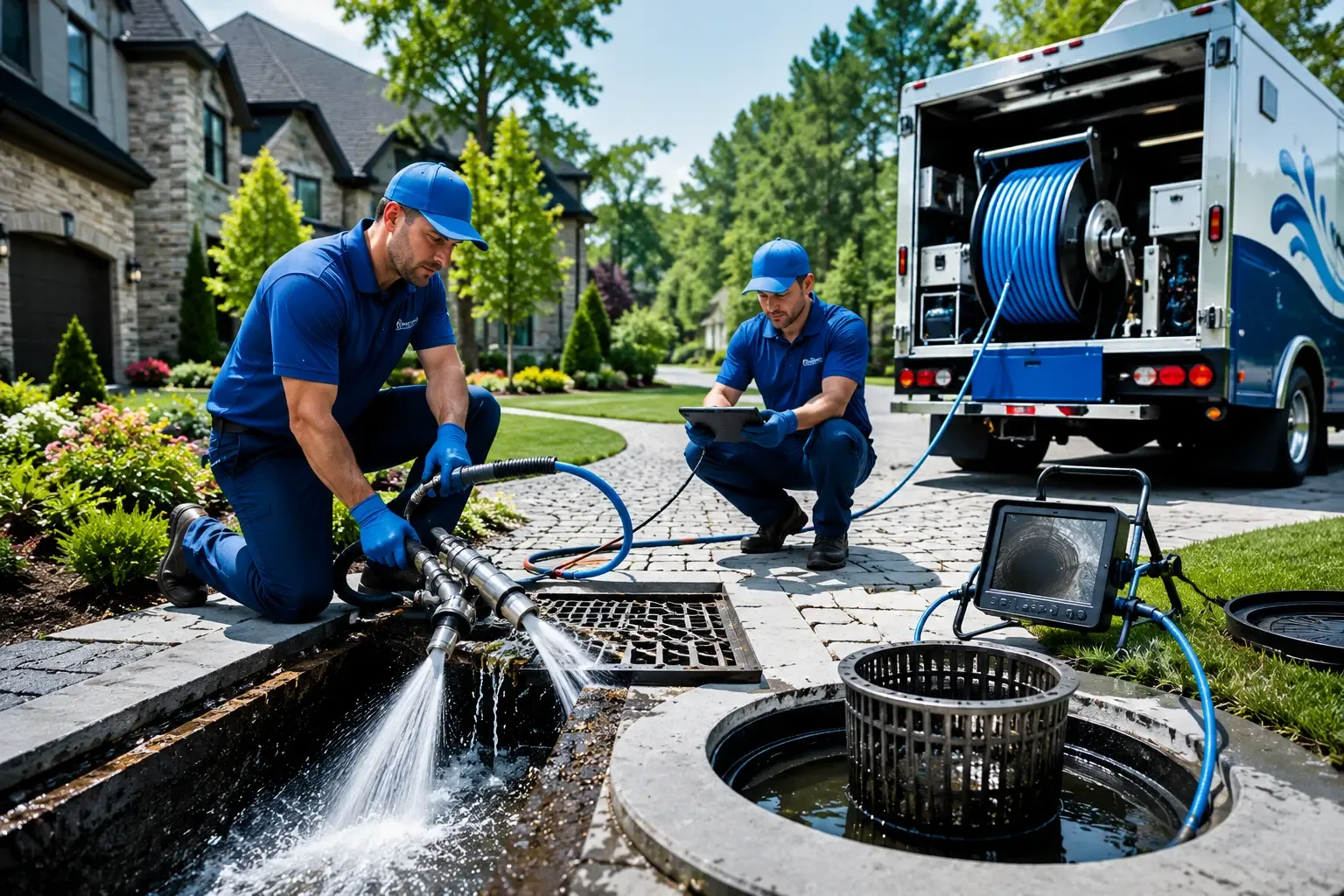 Local outdoor drain cleaning professionals in Quasqueton, IA